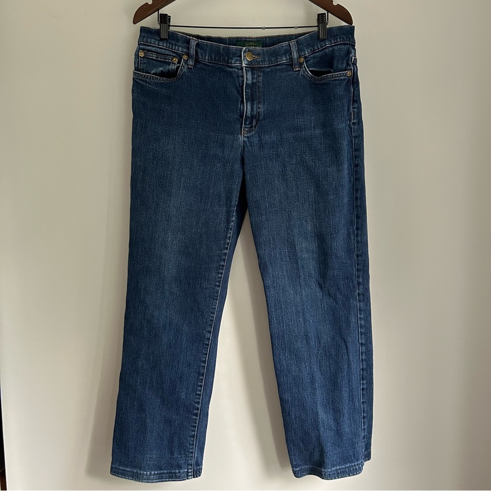 Vintage Ralph Lauren Classic Straight Denim Jeans Size 16